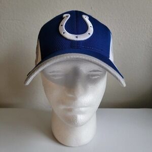 New Era 39Thirty Men's‎ NFL Indianapolis Colts Blue Hat Size Small/ Medium